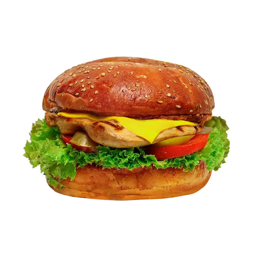 چیکن برگرچی - برگر مرغ استیکی مخصوص